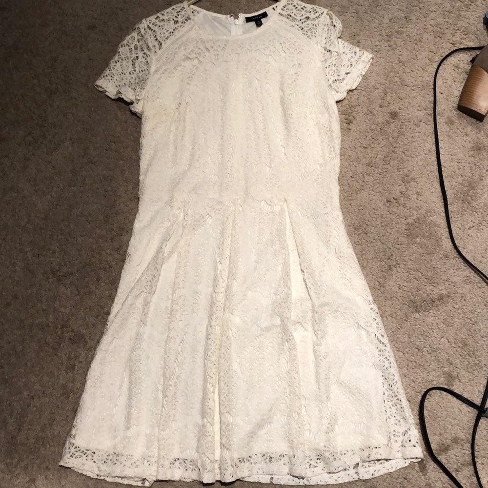Never been worn cream dress
